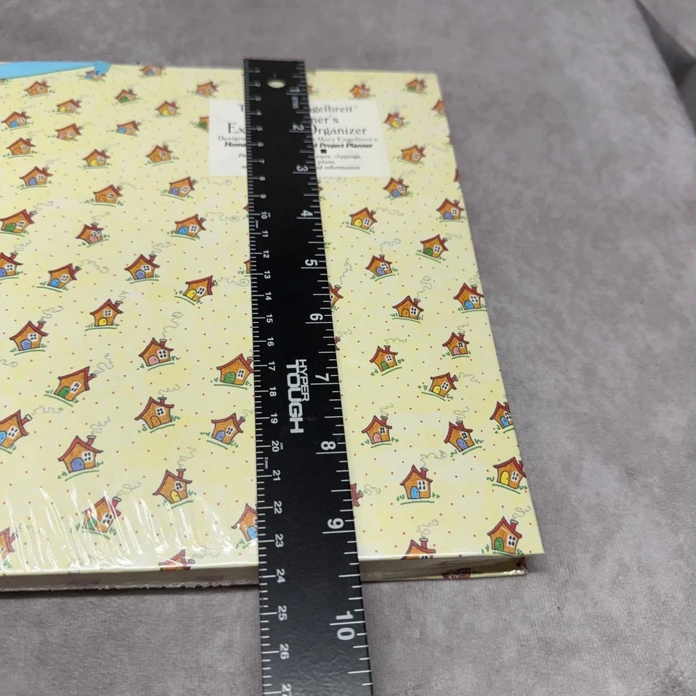 Mary Engelbreit Homeowner Expandable Organizer OS Yellow Vintage 1995 NIP